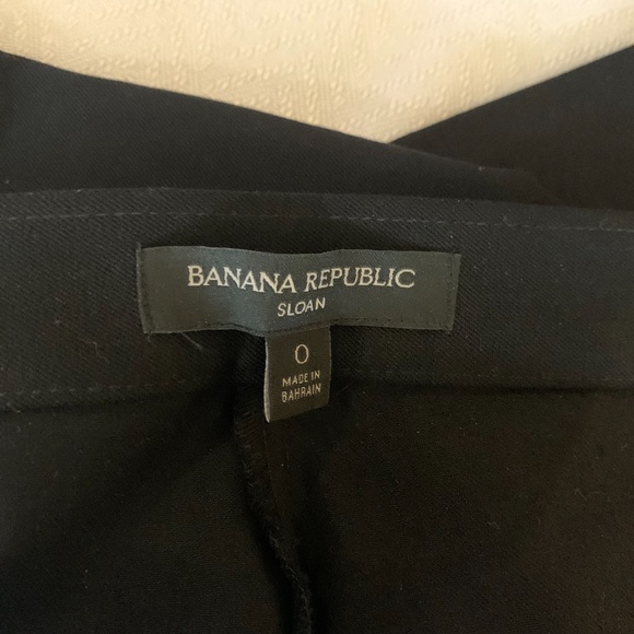 COPY - Banana Republic Sloan Pant, Size 0, Black - Picture 14 of 14